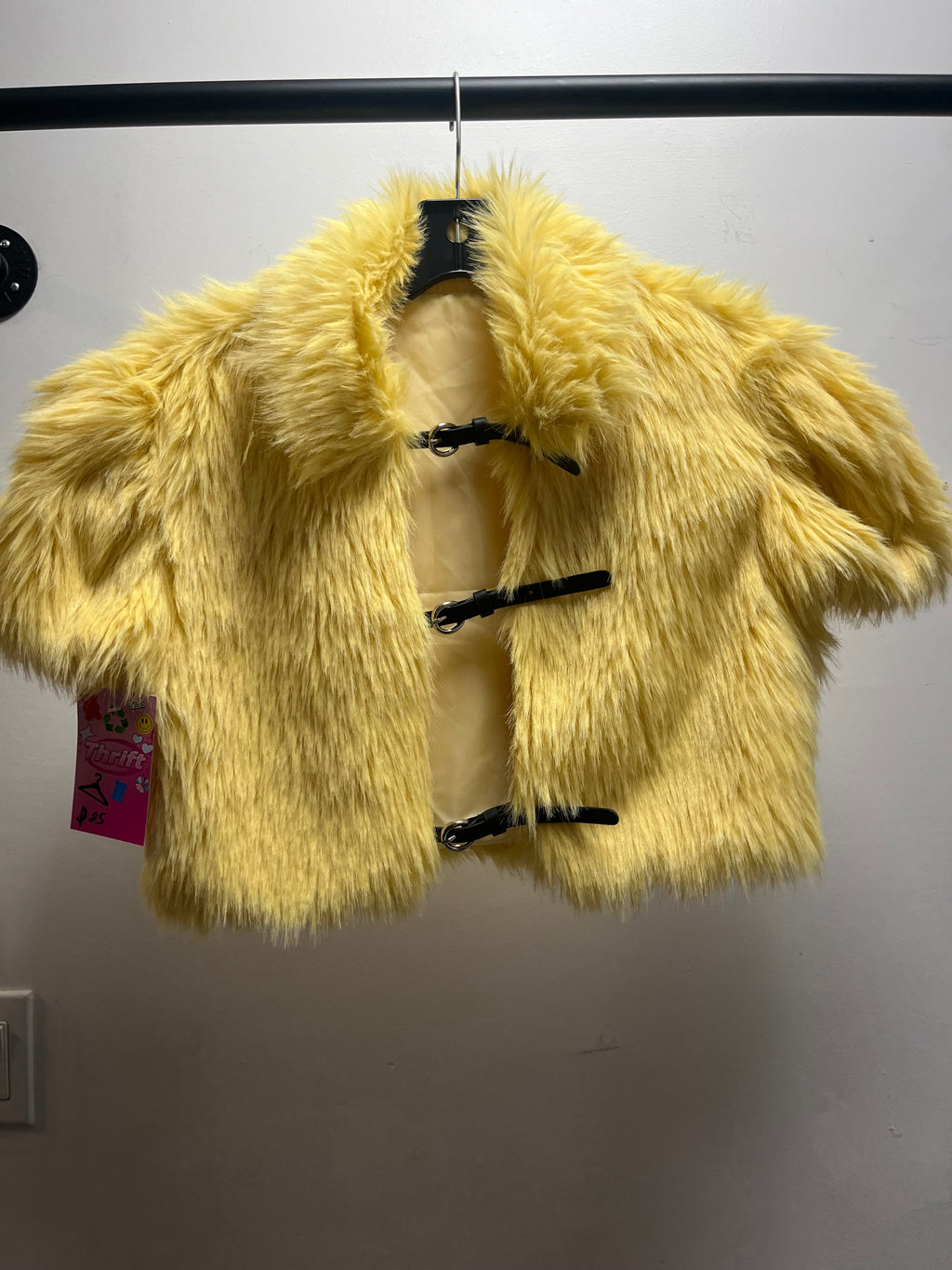 Yellow Cropped sweater