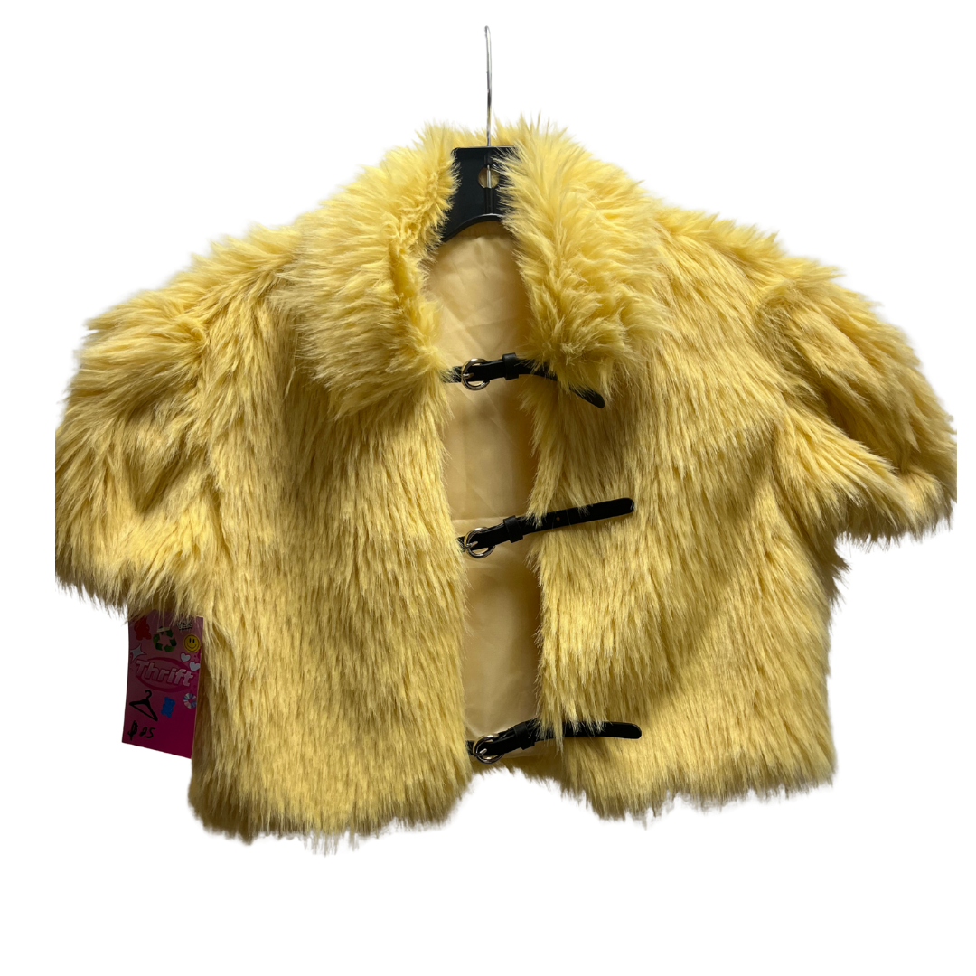 Yellow Cropped sweater