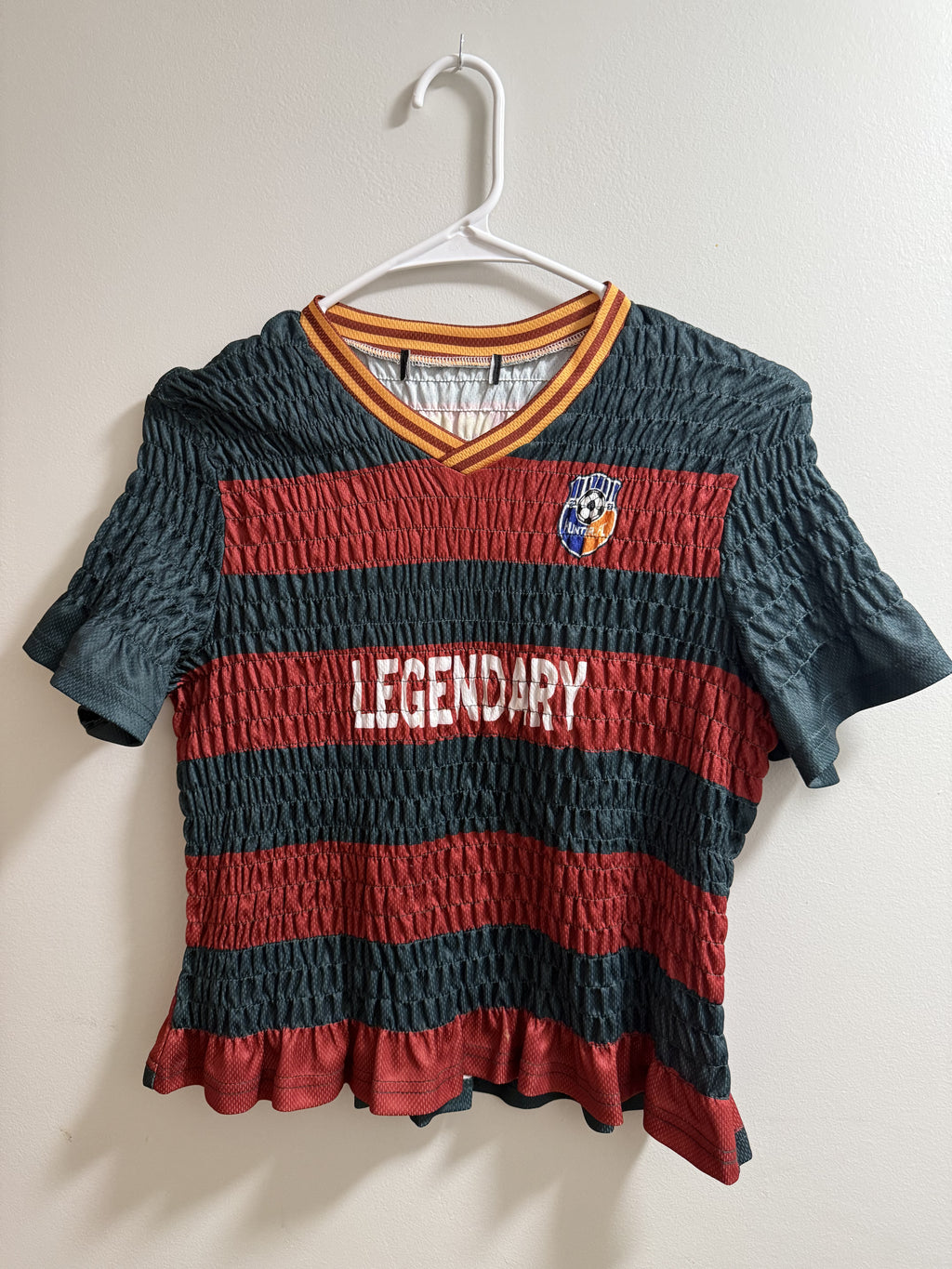 Soccer Girl Runched Jersey