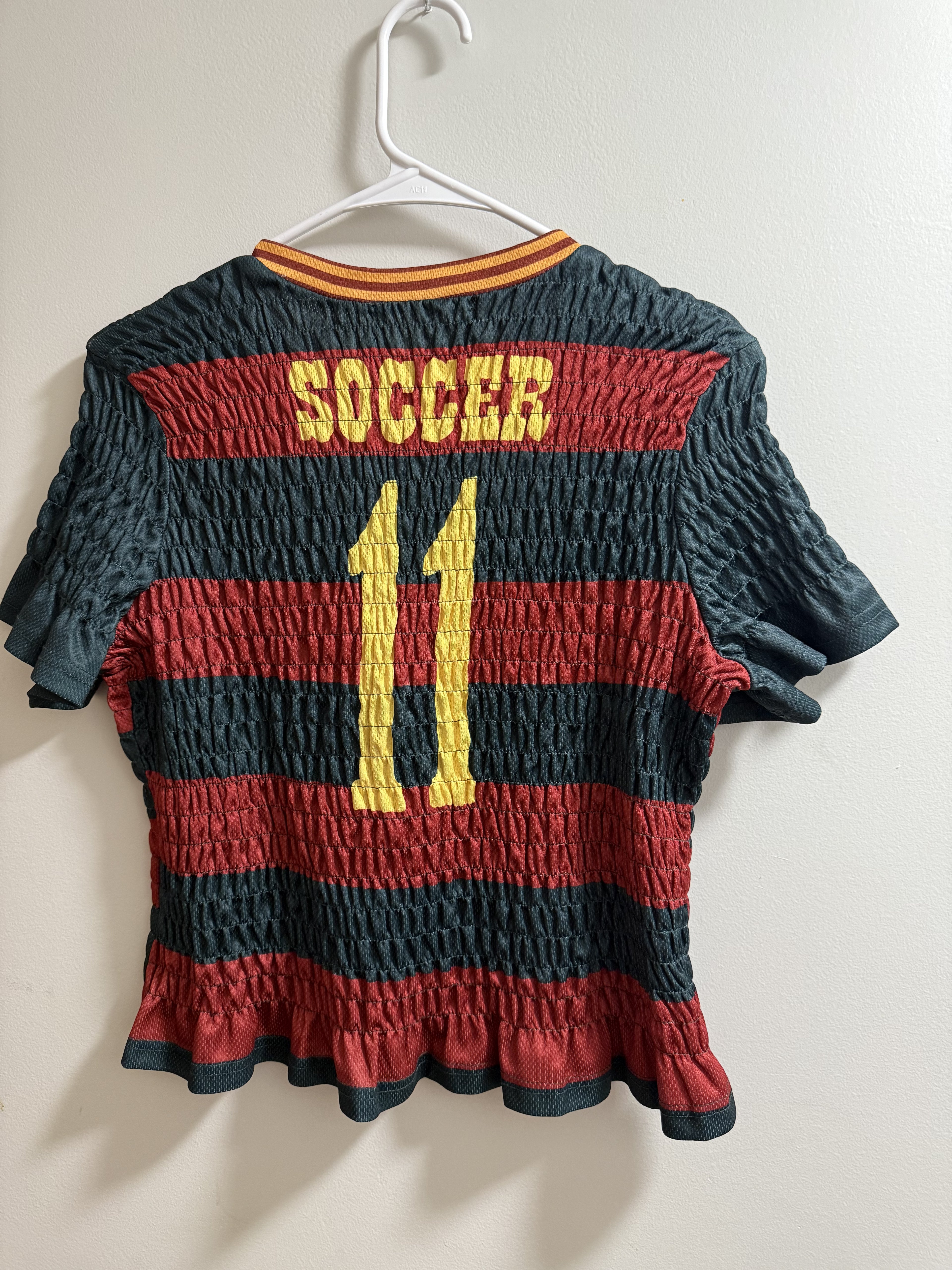 Soccer Girl Runched Jersey