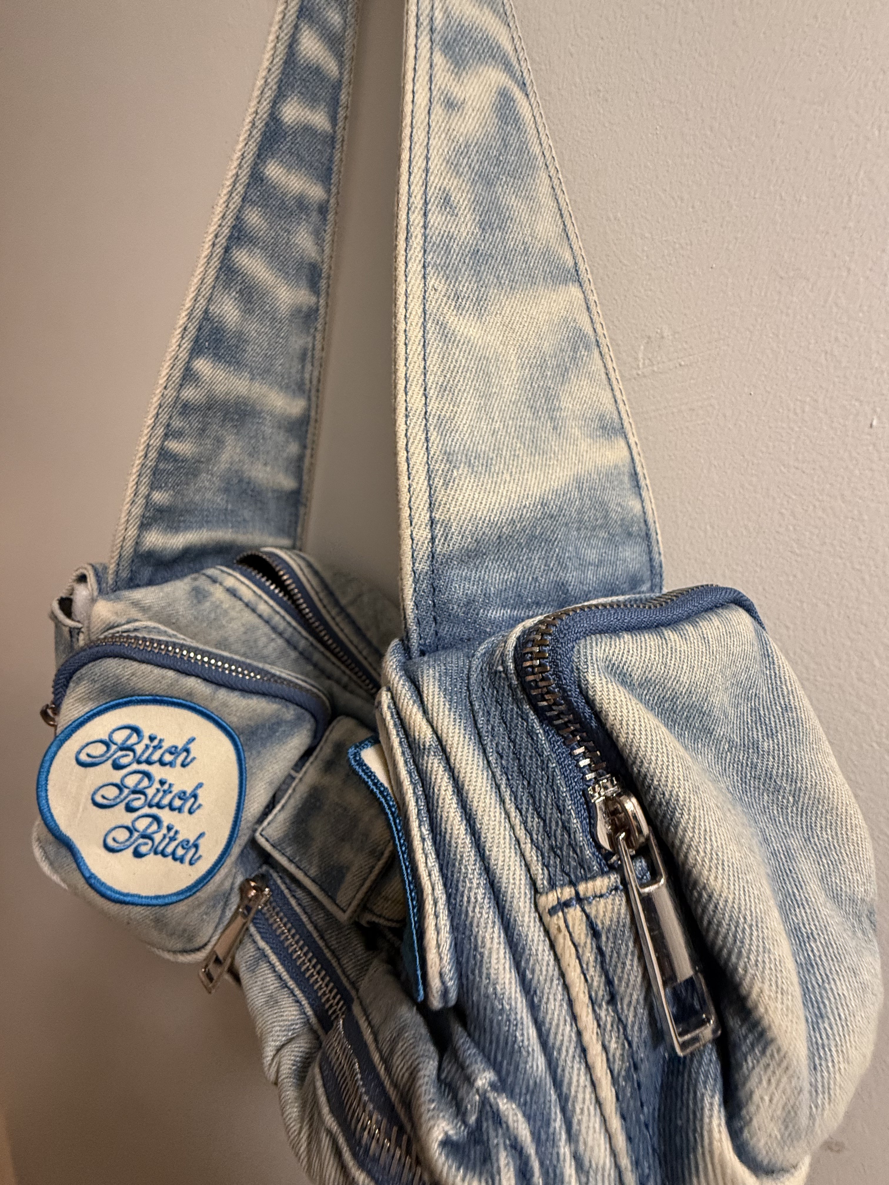 Denim Patch Purse