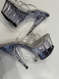 Clear Strappy Platfrom Heels
